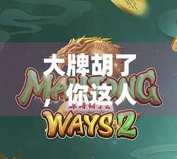 大牌胡了，你这人真是个傻子！