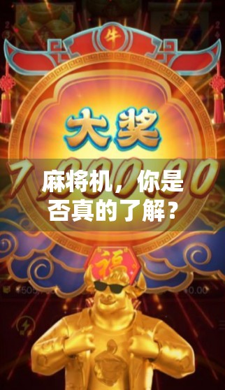 麻将机，你是否真的了解？