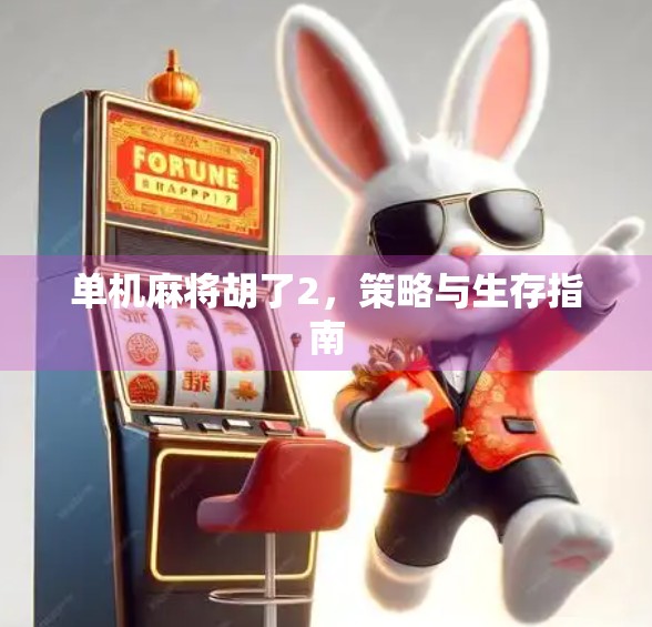 单机麻将胡了2，策略与生存指南