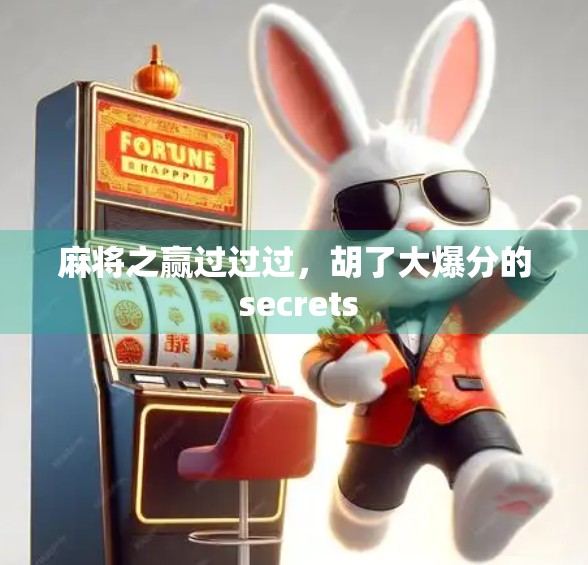 麻将之赢过过过，胡了大爆分的 secrets