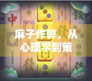 麻子作弊，从心理学到策略的探讨