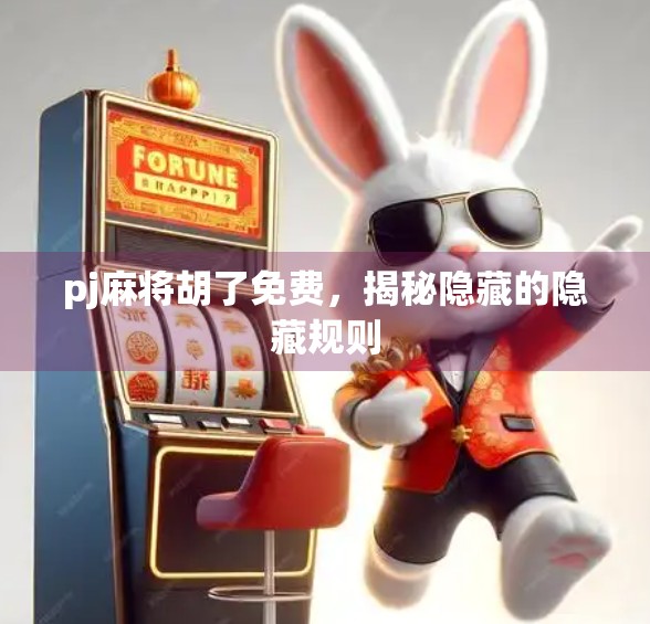 pj麻将胡了免费，揭秘隐藏的隐藏规则