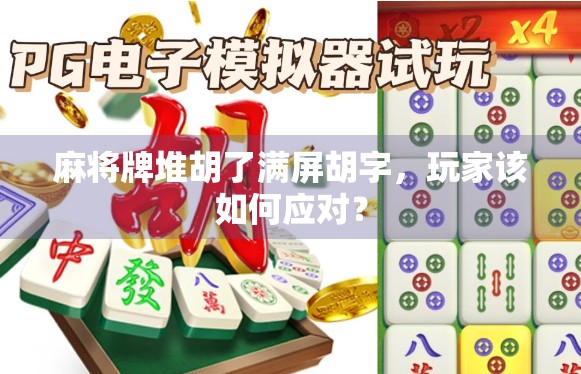 麻将牌堆胡了满屏胡字，玩家该如何应对？