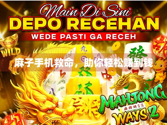 麻子手机救命，助你轻松赚到钱