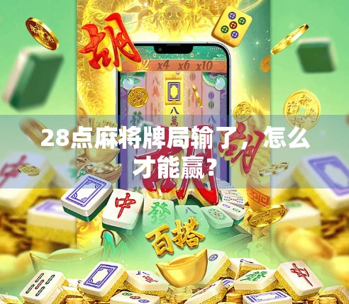 28点麻将牌局输了，怎么才能赢？