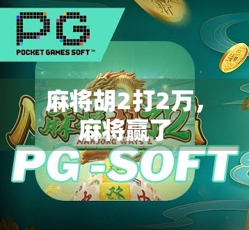 麻将胡2打2万，麻将赢了