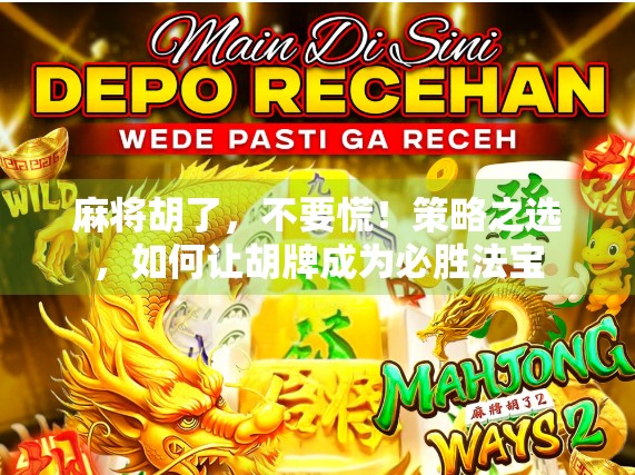 麻将胡了，不要慌！策略之选，如何让胡牌成为必胜法宝