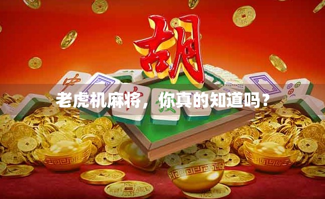 老虎机麻将，你真的知道吗？