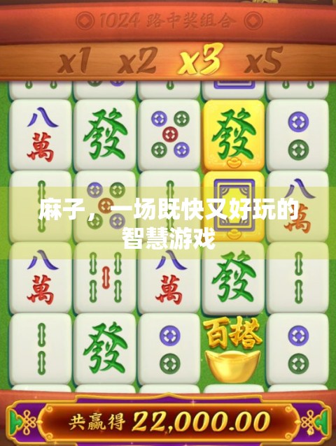 麻子，一场既快又好玩的智慧游戏