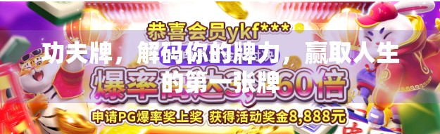 功夫牌，解码你的牌力，赢取人生的第一张牌