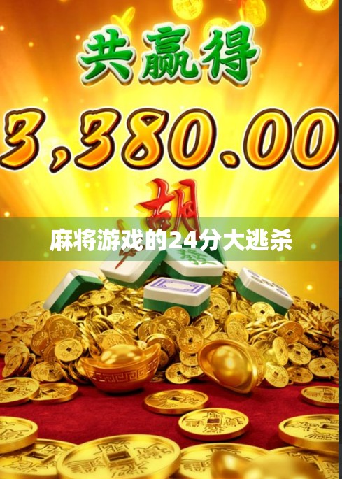 麻将游戏的24分大逃杀