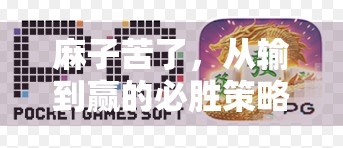 麻子苦了，从输到赢的必胜策略