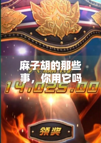 麻子胡的那些事，你用它吗？你可能不知道这把钥匙