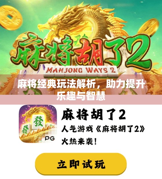 麻将经典玩法解析，助力提升乐趣与智慧