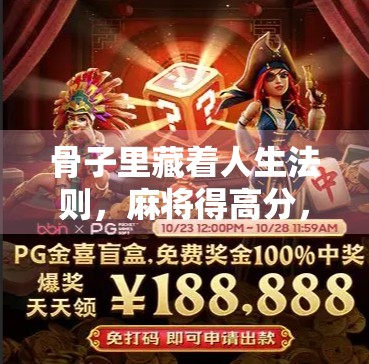 骨子里藏着人生法则，麻将得高分，得赢人生