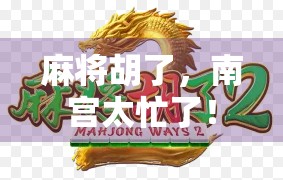 麻将胡了，南宫太忙了！