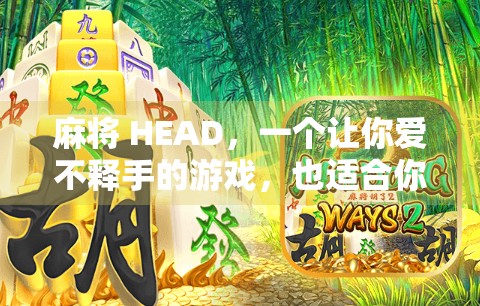 麻将 HEAD，一个让你爱不释手的游戏，也适合你抽出时间来试试