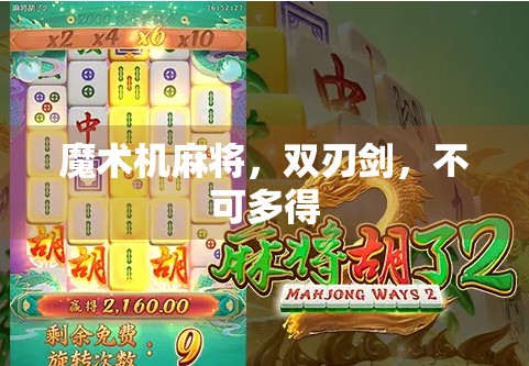 魔术机麻将，双刃剑，不可多得