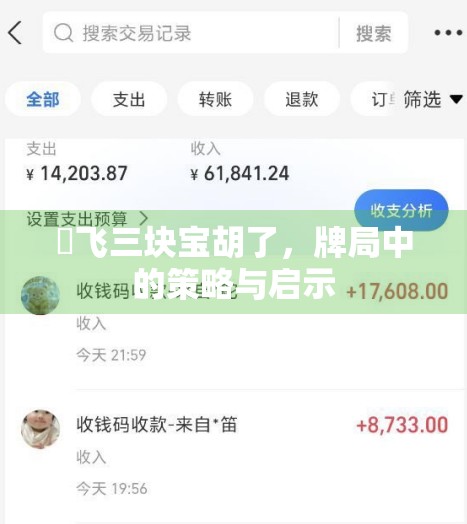 骿飞三块宝胡了，牌局中的策略与启示