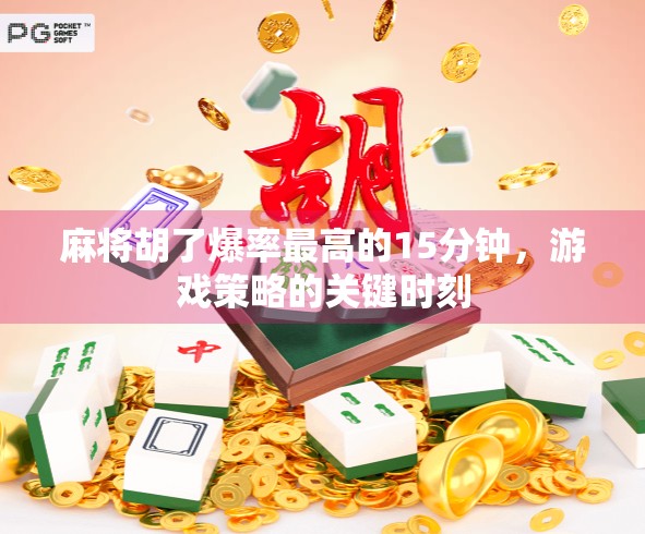麻将胡了爆率最高的15分钟，游戏策略的关键时刻