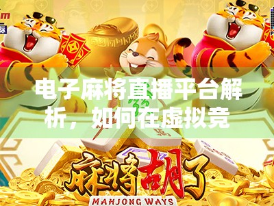 电子麻将直播平台解析，如何在虚拟竞技中找到乐趣