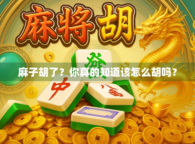 麻子胡了？你真的知道该怎么胡吗？