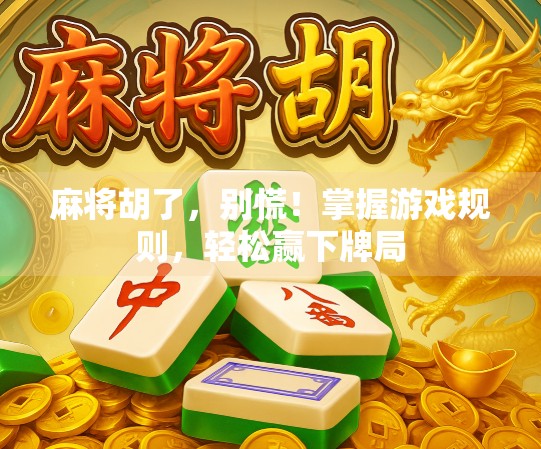 麻将胡了,别慌!掌握游戏规则,轻松赢下牌局 麻将胡了,别慌!掌握游戏规则,轻松赢下牌局