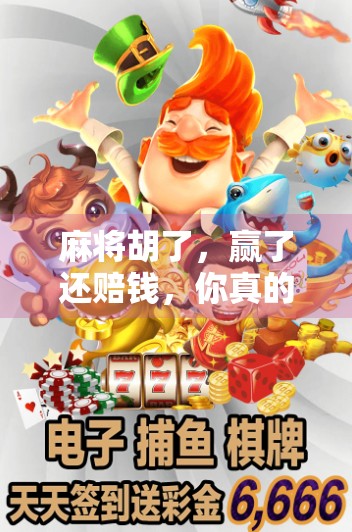 麻将胡了,赢了还赔钱,你真的懂麻将吗? 麻将胡了,赢了还赔钱,你真的懂麻将吗?