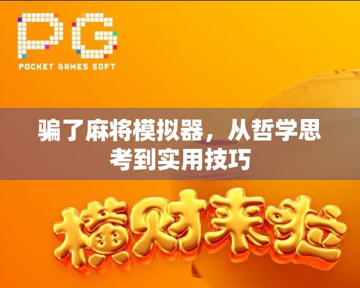 骗了麻将模拟器，从哲学思考到实用技巧