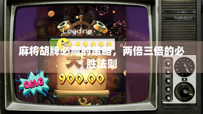 麻将胡牌必赢的策略，两倍三倍的必胜法则