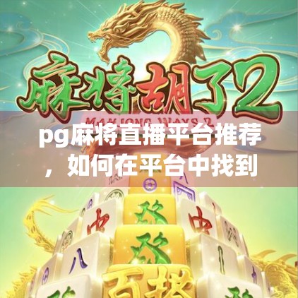 pg麻将直播平台推荐，如何在平台中找到适合自己的比赛
