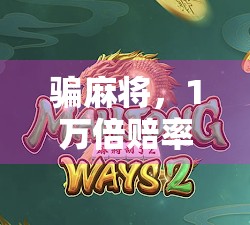 骗麻将，1万倍赔率背后的真谛
