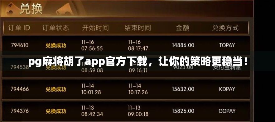 pg麻将胡了app官方下载,让你的策略更稳当! pg麻将胡了app官方下载,让你的策略更稳当!