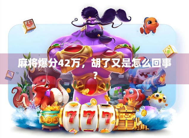 麻将爆分42万，胡了又是怎么回事？